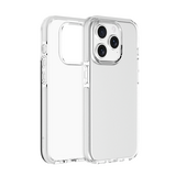 Coverzs iPhone 15 Pro Max transparant shockproof hoesje (wit)