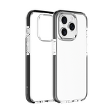 Coverzs iPhone 15 Pro Max transparant shockproof hoesje (zwart) Coverzs iPhone 15 Pro Max transparant shockproof hoesje (zwart)