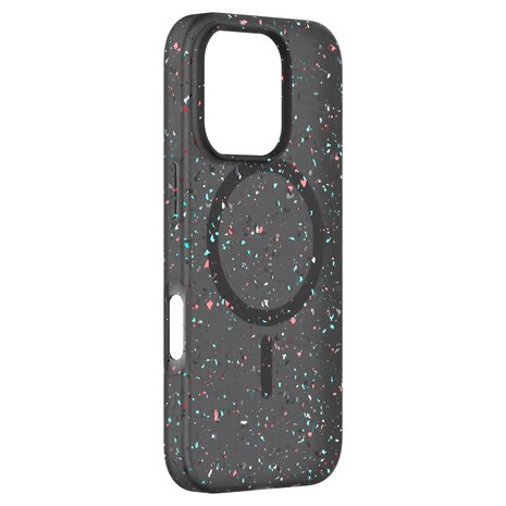 Coverzs Coverzs iPhone 16 Pro gerecycled MagSafe hoesje (zwart)