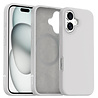 Coverzs Coverzs iPhone 16 Plus liquid siliconen MagSafe hoesje (grijs)