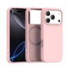 Coverzs Coverzs iPhone 17 Pro Max liquid siliconen MagSafe hoesje (roze)