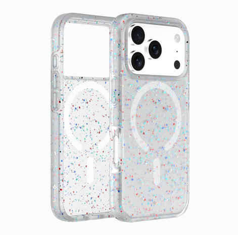 Coverzs Coverzs iPhone 17 Pro Max gerecycled MagSafe hoesje (wit)