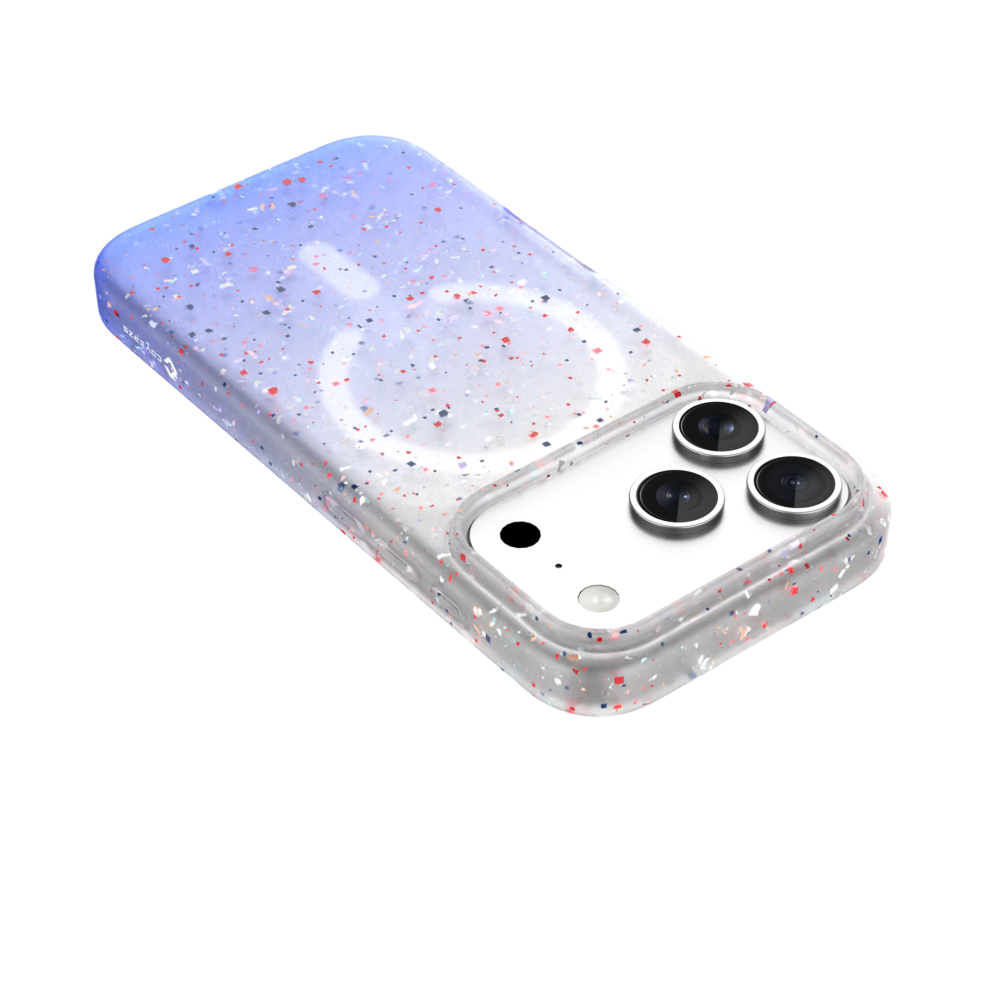 Coverzs Coverzs iPhone 17 Pro Max gerecycled MagSafe hoesje (blauw)