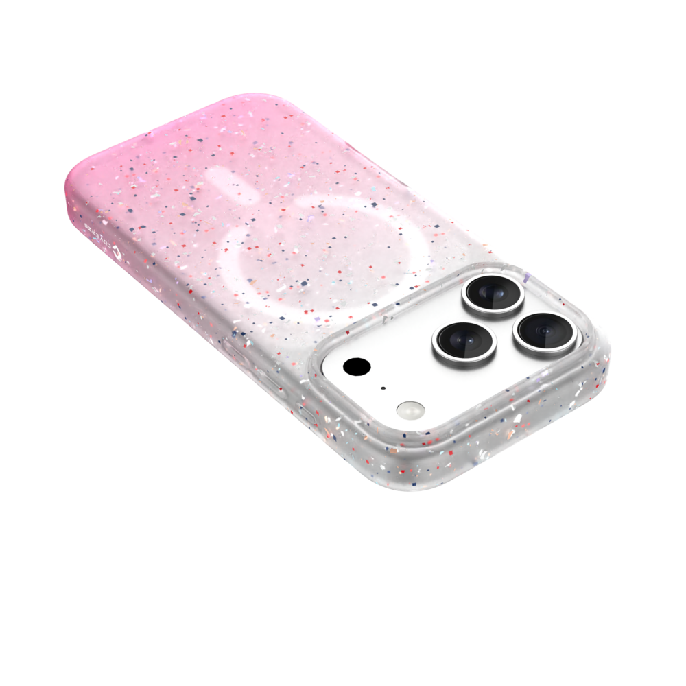 Coverzs Coverzs iPhone 17 Pro Max gerecycled MagSafe hoesje (roze)