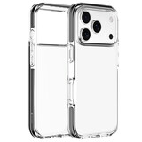 Coverzs iPhone 17 Pro Max transparant shockproof hoesje (zwart)