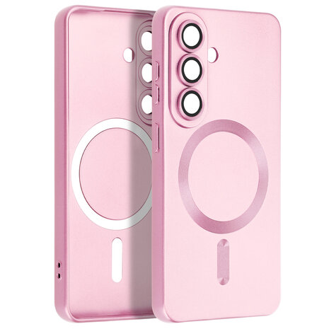ShieldCase® ShieldCase Samsung Galaxy S26 MagSafe hoesje met lens protectie (roze)