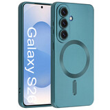 ShieldCase® Samsung Galaxy S26 MagSafe hoesje met lens protectie (donkergroen)