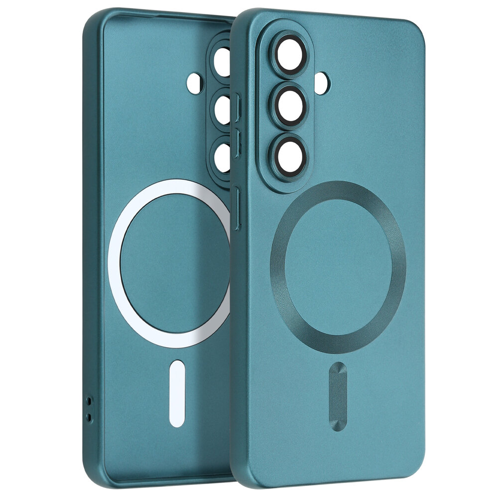 ShieldCase® ShieldCase Samsung Galaxy S26 MagSafe hoesje met lens protectie (donkergroen)