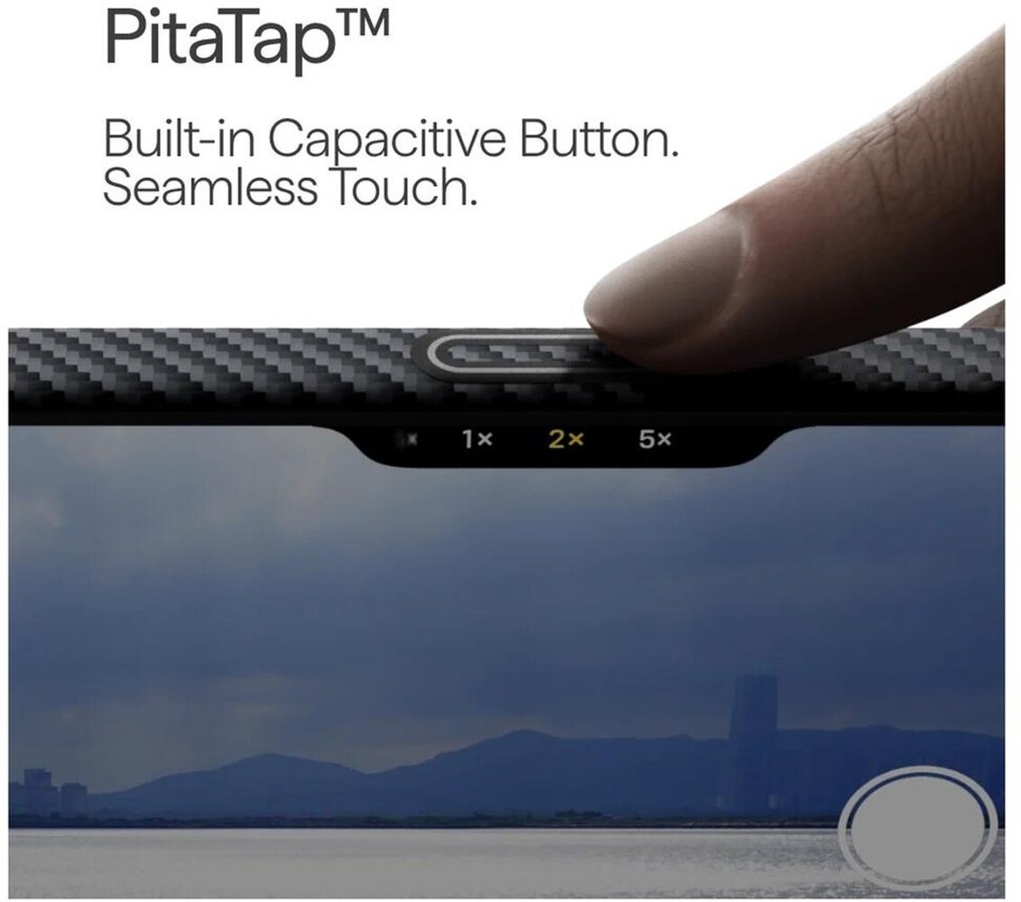 Pitaka Pitaka iPhone Air Ultra Slim MagSaf hoesje (zwart) Pitaka Pitaka iPhone Air Ultra Slim MagSaf hoesje (zwart)