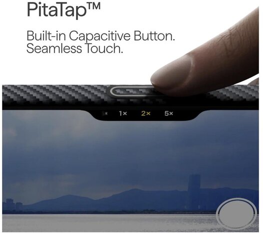 Pitaka Pitaka iPhone Air Ultra Slim MagSaf hoesje (zwart) Pitaka Pitaka iPhone Air Ultra Slim MagSaf hoesje (zwart)