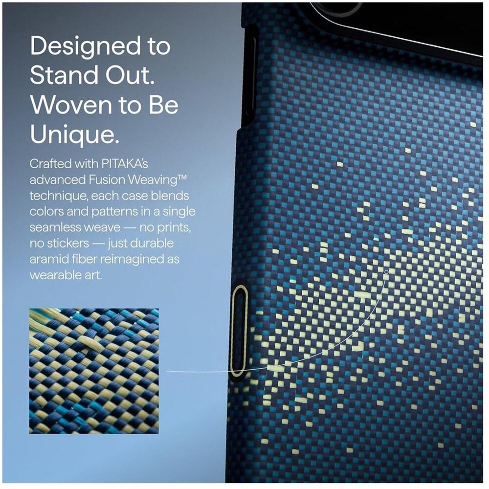 Pitaka Pitaka iPhone 17 Pro Ultra Slim MagSafe hoesje (blauw) Pitaka Pitaka iPhone 17 Pro Ultra Slim MagSafe hoesje (blauw)