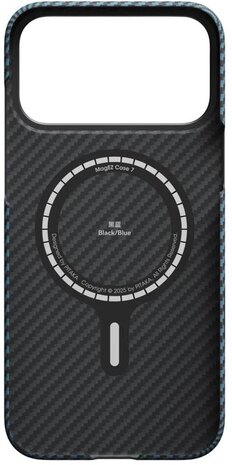 Pitaka Pitaka iPhone 17 Pro Ultra Slim MagSafe Max hoesje (blauw) Pitaka Pitaka iPhone 17 Pro Ultra Slim MagSafe Max hoesje (blauw)