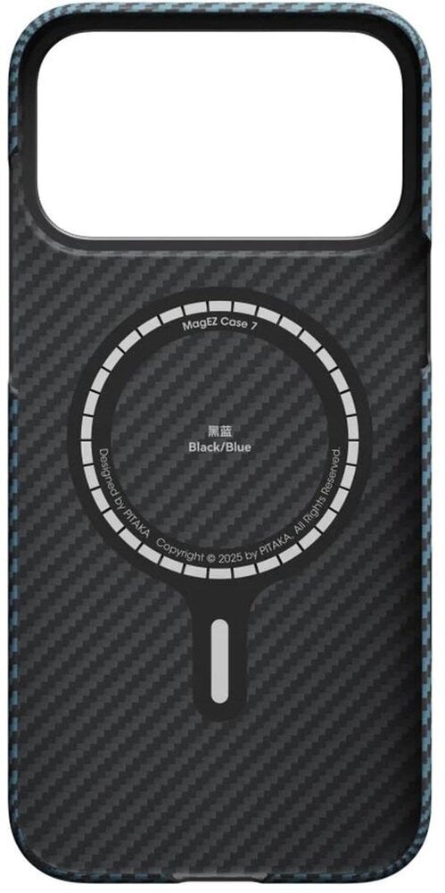 Pitaka Pitaka iPhone 17 Pro Ultra Slim MagSafe hoesje (blauw) Pitaka Pitaka iPhone 17 Pro Ultra Slim MagSafe hoesje (blauw)