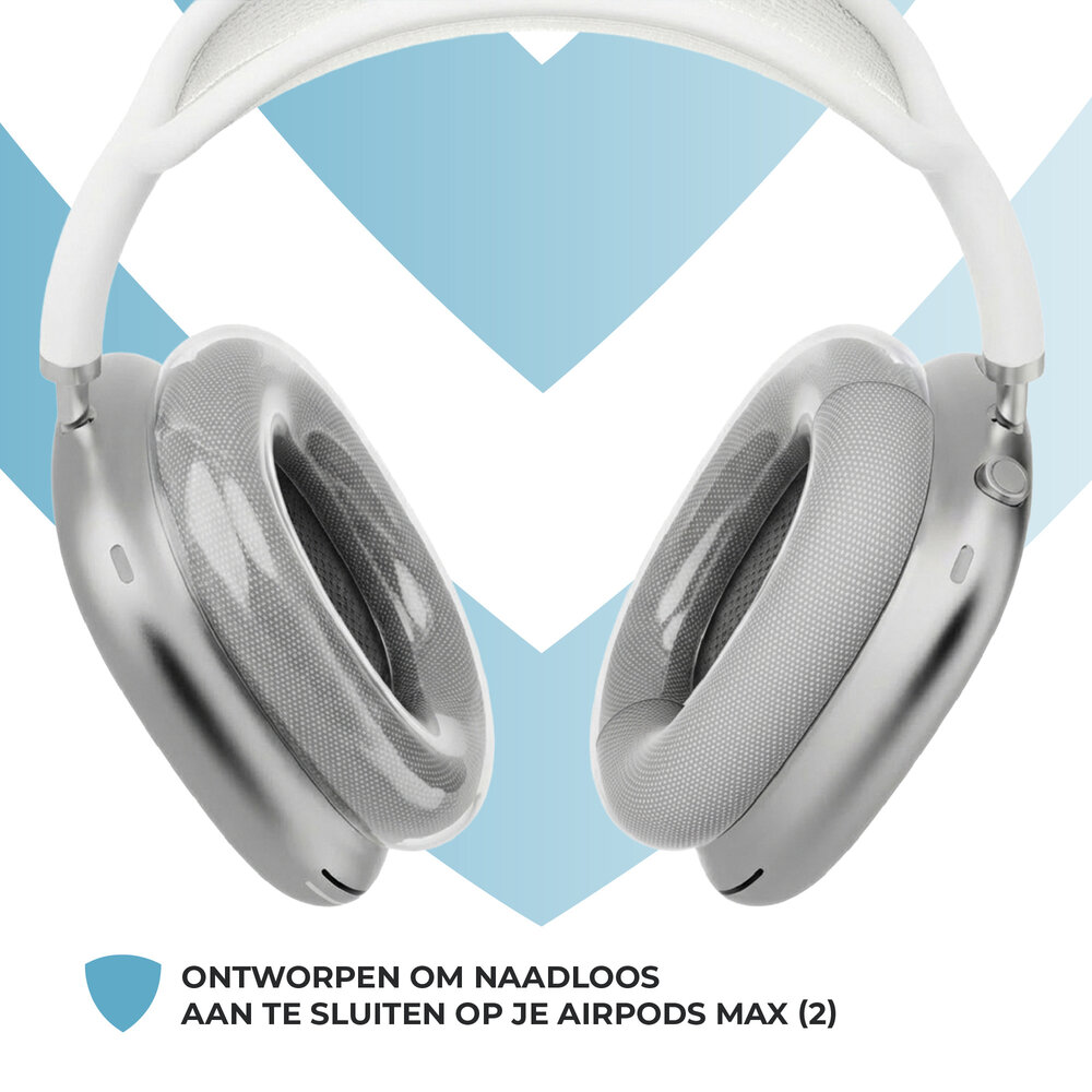 ShieldCase® ShieldCase Airpods Max siliconen oorkussens (transparant)