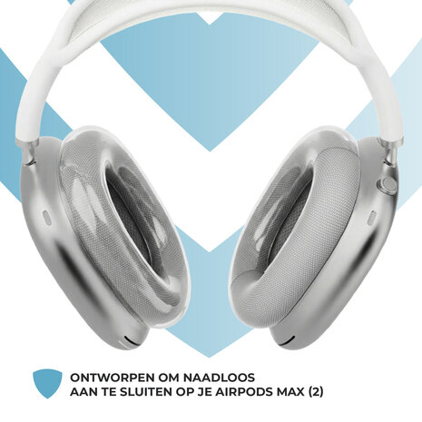 ShieldCase® ShieldCase Airpods Max siliconen oorkussens (transparant)