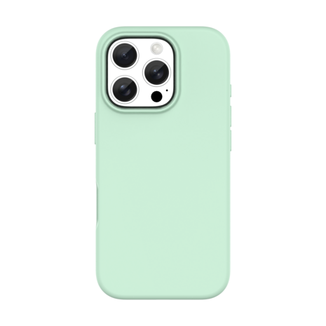 Coverzs Coverzs iPhone 16 Pro liquid siliconen MagSafe hoesje (groen)