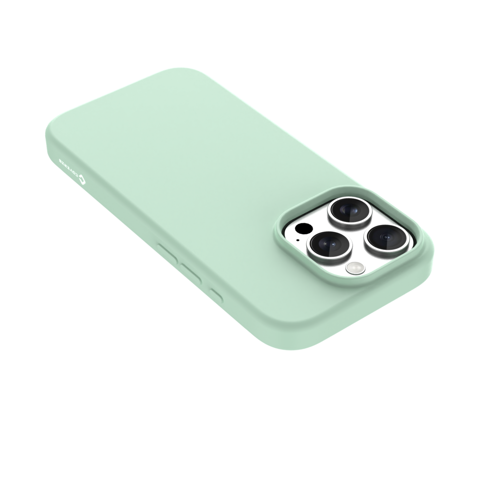 Coverzs Coverzs iPhone 16 Pro liquid siliconen MagSafe hoesje (groen)