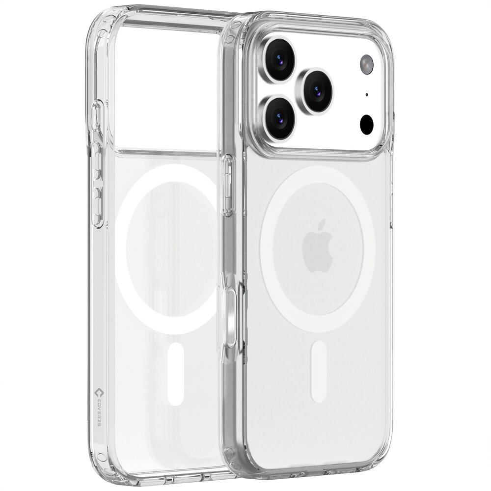 Coverzs Coverzs iPhone 17 Pro Crystal MagSafe case (transparant)
