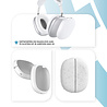 ShieldCase® ShieldCase Airpods Max siliconen covers (wit)