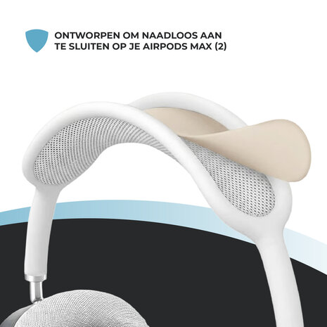 ShieldCase® ShieldCase AirPods Max siliconen covers - 4 in 1 set (sterrenlicht)