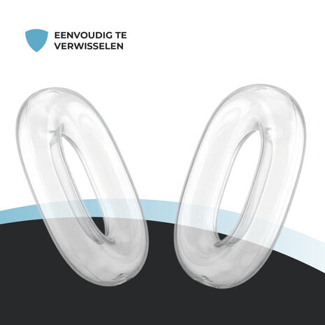 ShieldCase® ShieldCase Airpods Max TPU oorkussens (transparant) ShieldCase® ShieldCase Airpods Max TPU oorkussens (transparant)