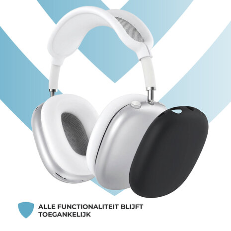ShieldCase® ShieldCase Airpods Max 2 siliconen covers (zwart)