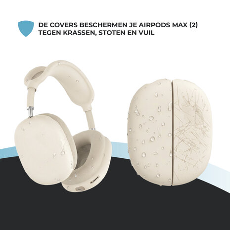 ShieldCase® ShieldCase Airpods Max 2 siliconen covers (sterrenlicht)