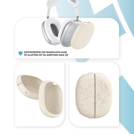 ShieldCase® ShieldCase Airpods Max 2 siliconen covers (sterrenlicht)
