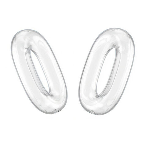 ShieldCase® ShieldCase Airpods Max 2 TPU oorkussens (transparant)