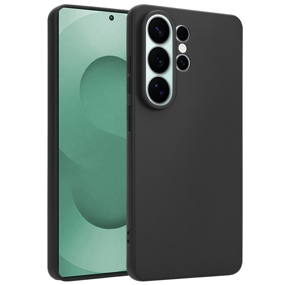 Ceezs Ceezs Samsung Galaxy S26 Ultra hoesje siliconen (zwart)