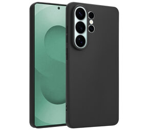 Ceezs Samsung Galaxy S26 Ultra hoesje siliconen (zwart)