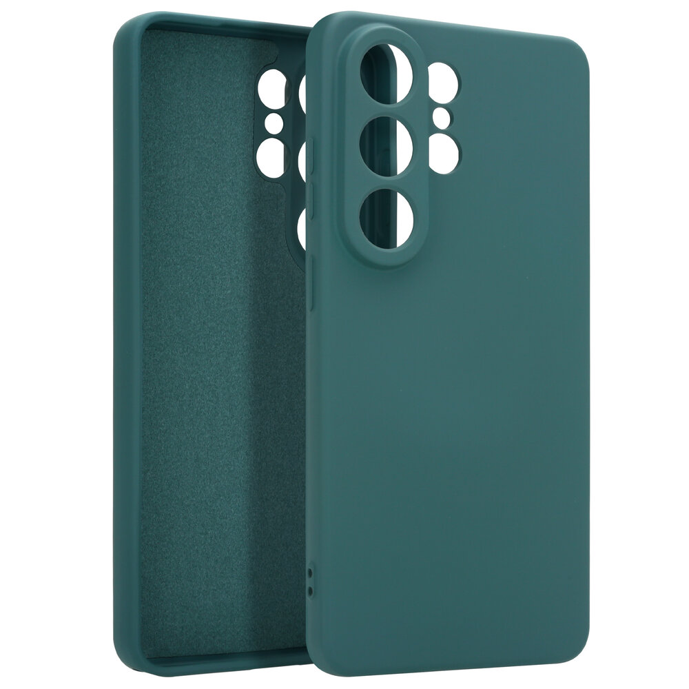 ShieldCase® ShieldCase Samsung Galaxy S26 Ultra siliconen hoesje (donkergroen)