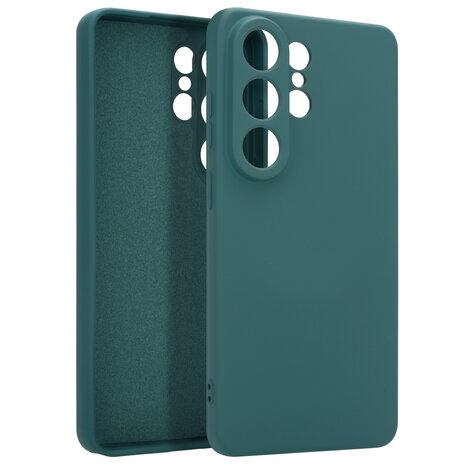 ShieldCase® ShieldCase Samsung Galaxy S26 Ultra siliconen hoesje (donkergroen)