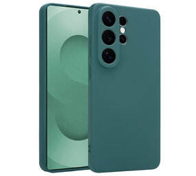 ShieldCase® Samsung Galaxy S26 Ultra siliconen hoesje (donkergroen)