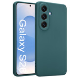 ShieldCase® Samsung Galaxy S26 siliconen hoesje (donkergroen)