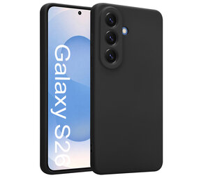 ShieldCase® Samsung Galaxy S26 siliconen hoesje (zwart)
