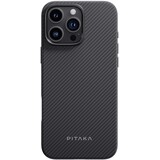 Pitaka Pitaka iPhone 16 Pro Ultra Slim MagSafe hoesje (zwart)