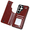 ShieldCase® Shieldcase Samsung Galaxy S26 Ultra wallet case (bruin)