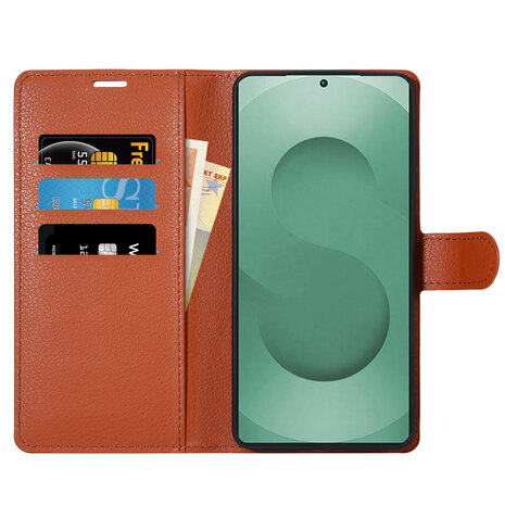 ShieldCase® ShieldCase Samsung Galaxy S26 Ultra bookcase (bruin)