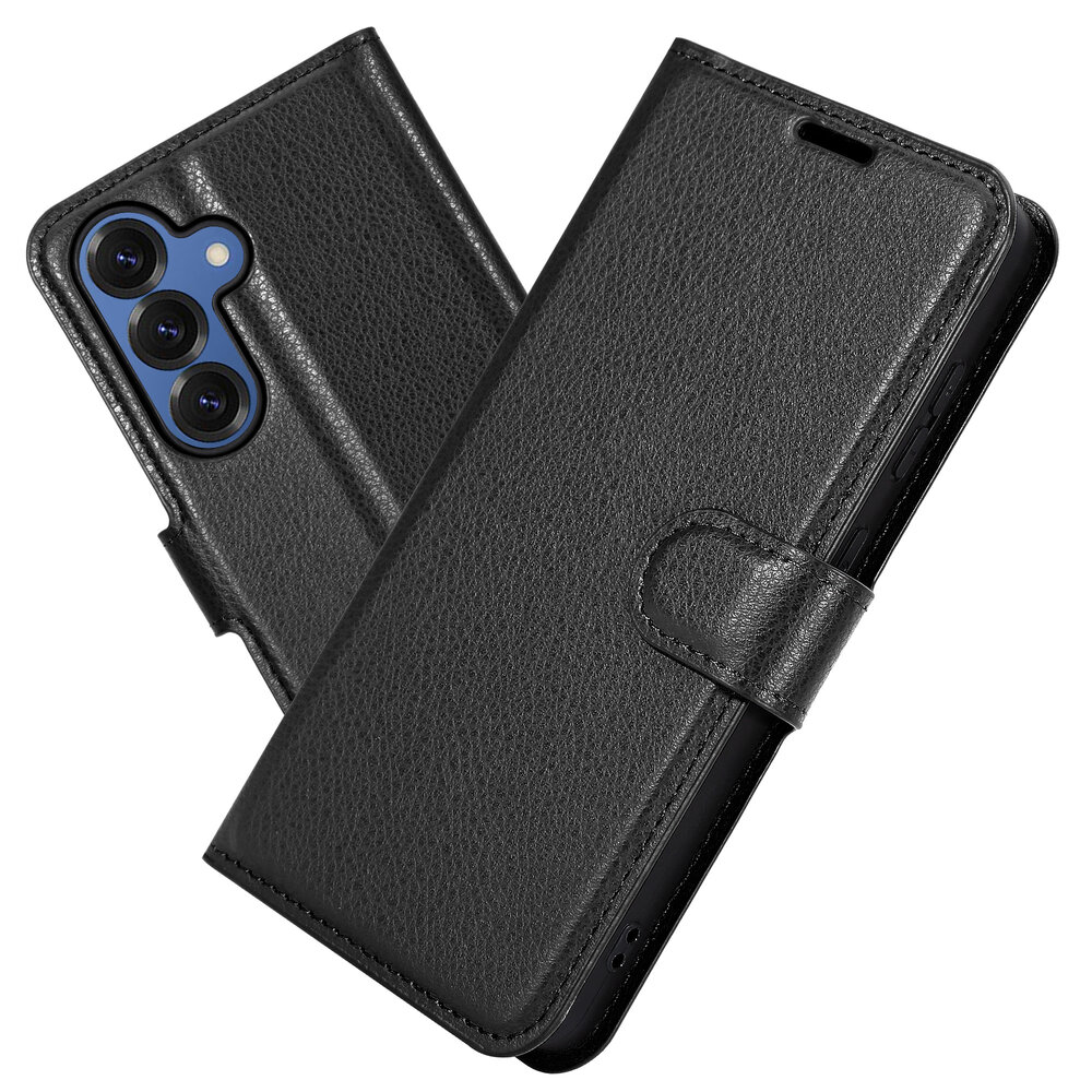 ShieldCase® ShieldCase Samsung Galaxy S26 bookcase (zwart)