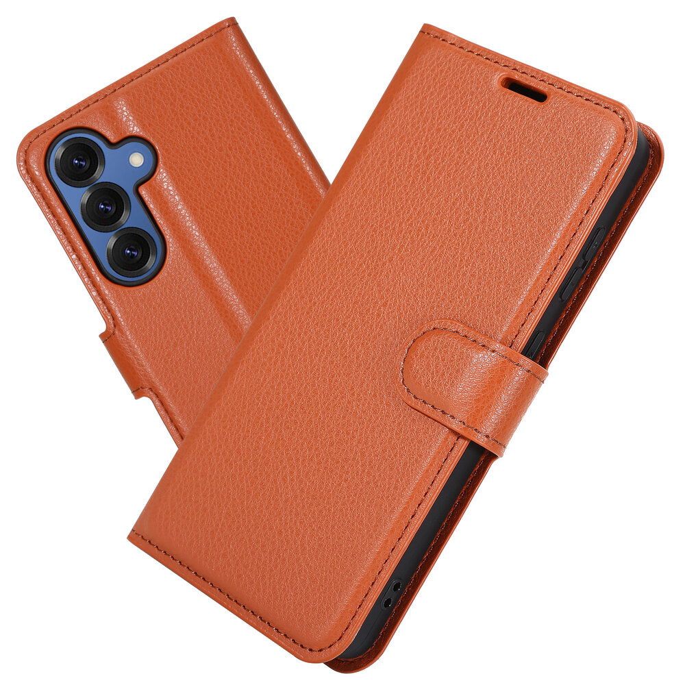 ShieldCase® ShieldCase Samsung Galaxy S26 Plus bookcase (bruin)