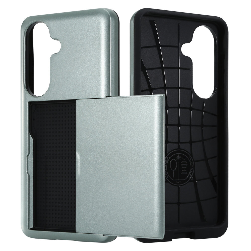 ShieldCase® ShieldCase Kaarthouder case met slide Samsung Galaxy S26 (donkergroen)
