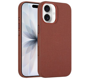 Coverzs iPhone 17 Woven MagSafe hoesje met telefoonkoord (oranje) Coverzs iPhone 17 Woven MagSafe hoesje met telefoonkoord (oranje)