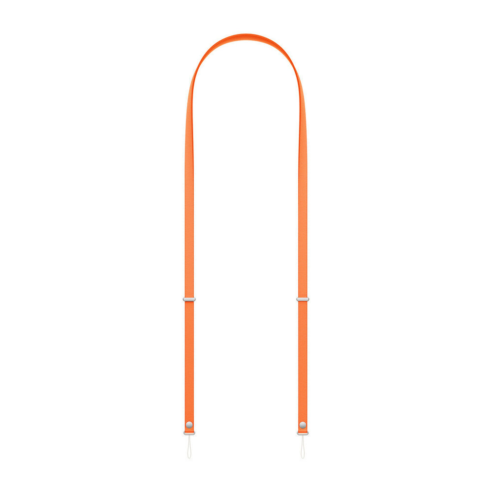 Coverzs iPhone 17 Woven MagSafe hoesje met telefoonkoord (oranje) Coverzs iPhone 17 Woven MagSafe hoesje met telefoonkoord (oranje)