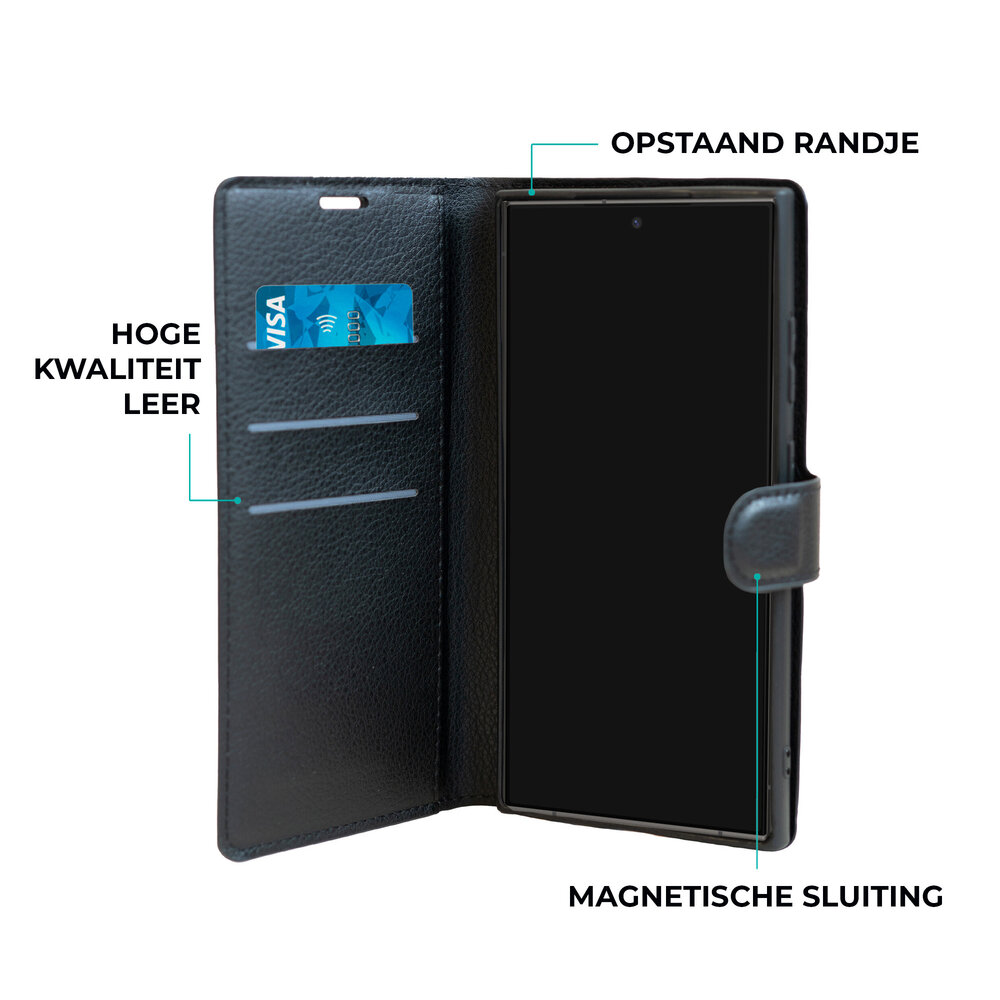 ShieldCase® ShieldCase Samsung Galaxy S26 bookcase (zwart)