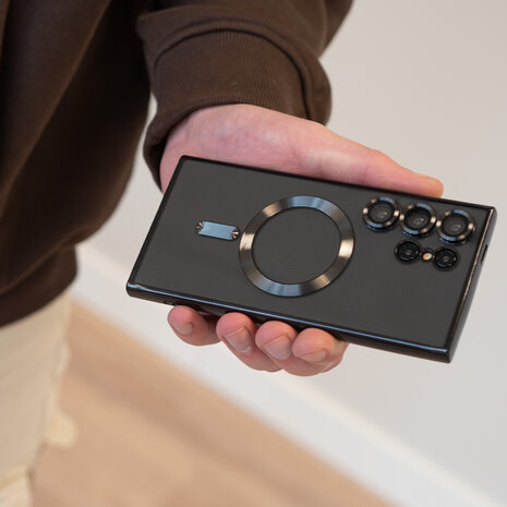 ShieldCase® ShieldCase Samsung Galaxy S26 Plus hoesje met camera cover (zwart)