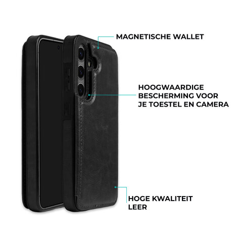 ShieldCase® Shieldcase Samsung Galaxy S26 wallet case (zwart)