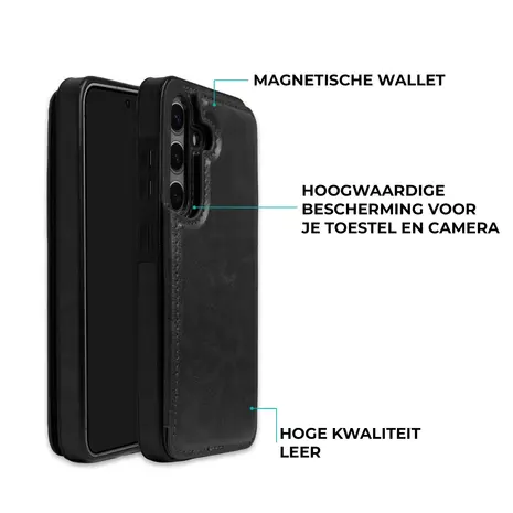 ShieldCase® Shieldcase Samsung Galaxy S26 Plus wallet case (zwart) ShieldCase® Shieldcase Samsung Galaxy S26 Plus wallet case (zwart)