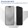 Coverzs Coverzs Samsung Galaxy S26 tempered Glass Privacy screenprotector met frame (2-pack)