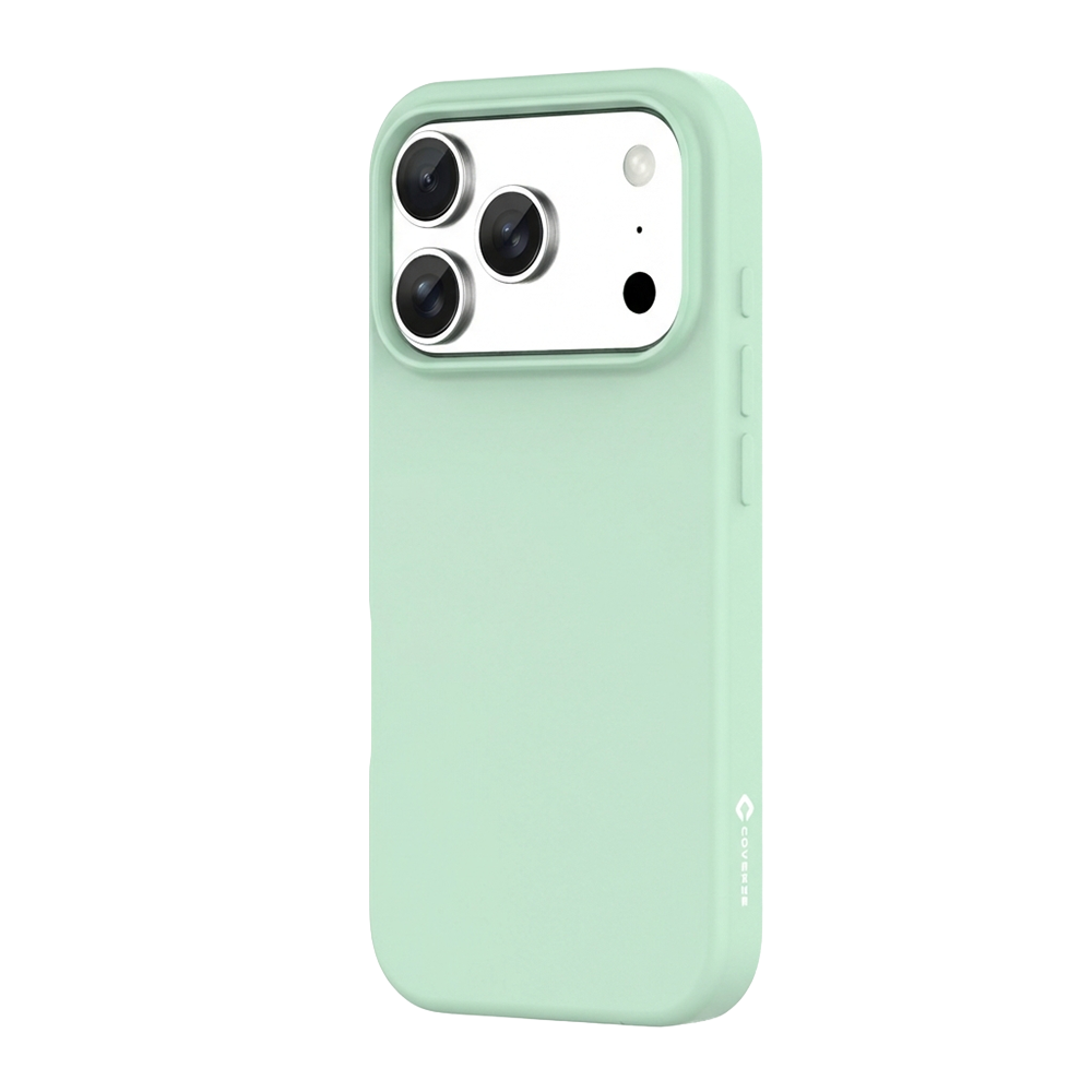 Coverzs Coverzs iPhone 17 Pro Max liquid siliconen MagSafe hoesje (groen)
